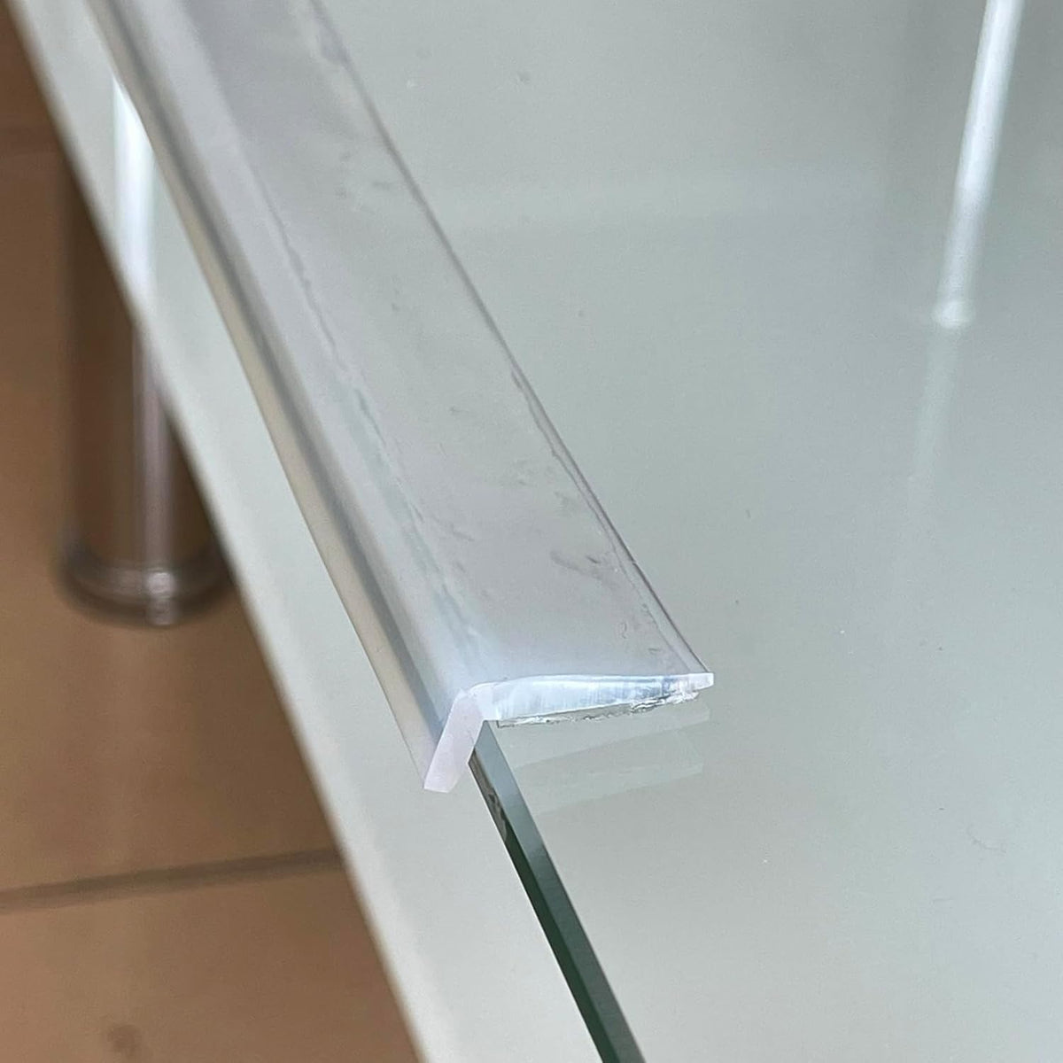 Edge Protector 100% Silicone, Baby Proofing Corners Clear Guards, Pre-Tape Adhesive Soft for Kids