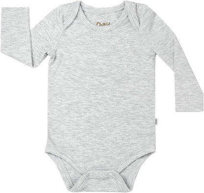 Little Sleepies Long Sleeve Bodysuit for Baby Girls & Boys, Soft Viscose from Bamboo One Piece