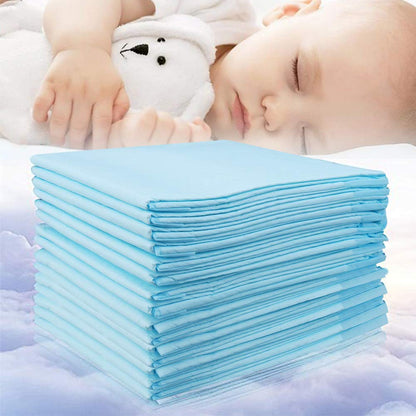 Zdolmy Baby Disposable Changing Pad, 20Pack Soft Waterproof Mat, Portable Diaper Changing Table &