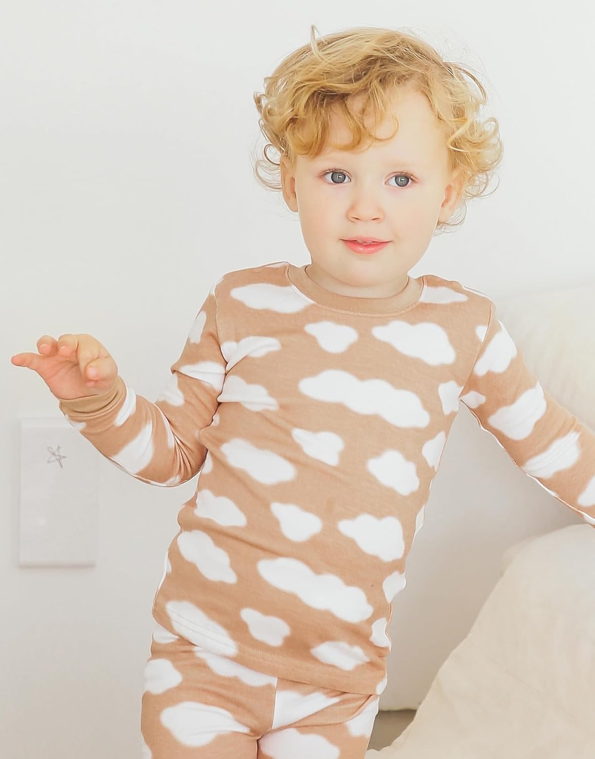 VAENAIT BABY 6M-12Y Kids Unisex Girls & Boys Soft Comfy Modal Tencel Sleepwear Pajamas 2pcs or 4pcs