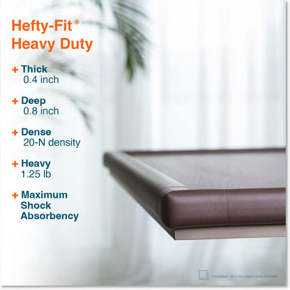 Roving Cove HeftyFit Edge Corner Protector Baby Proofing (Large 15ft Edge 4 Corners), Heavy-Duty
