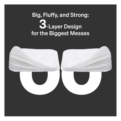 Baby Cotton Pads for Diaper Change by LoveNoobs, 60 Count, Ultra Soft 100% Organic Extra Large