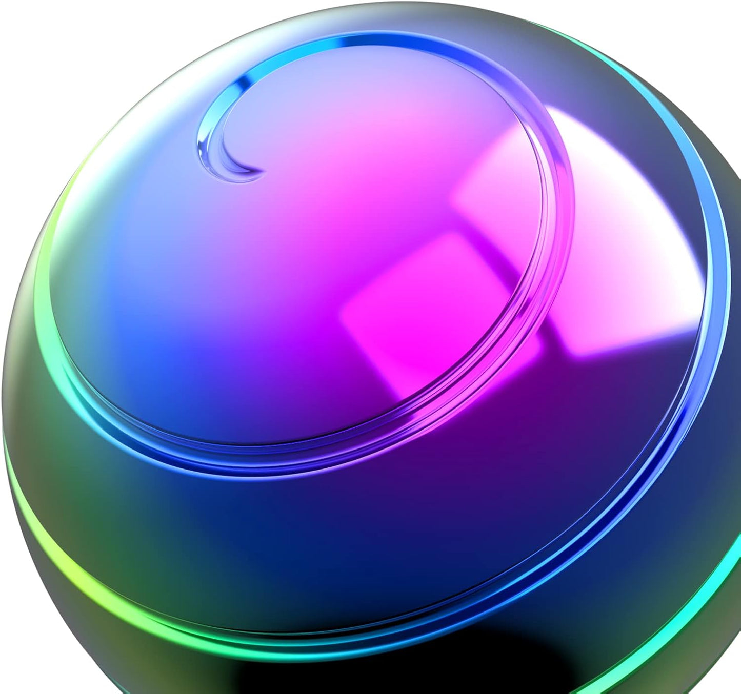 Kinetic Desk Spinnin Toys Ball, Fidget Toy Balls for Office for Adults, Optical Illusion Rotating