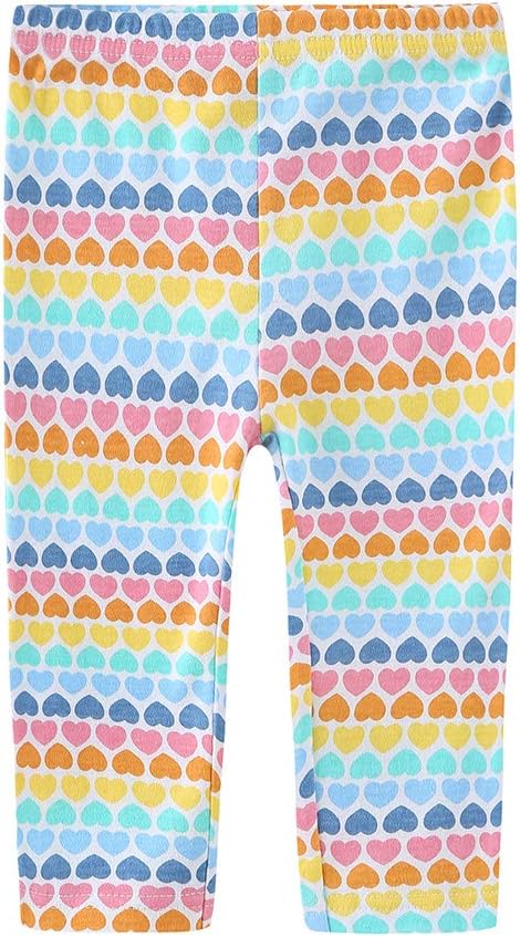Unisex Newborn Baby Cotton 4-Pack Pants Embroidery Pringting Casual Leggings 0-24 Months for Boys