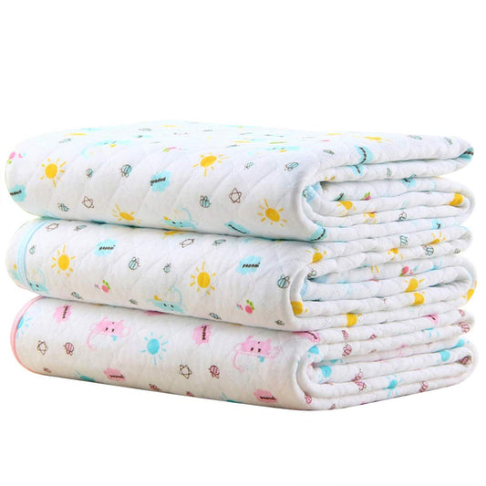 MBJERRY Waterproof Changing Pads Portable - Breathable Leak Proof Mattress Pad Protector Baby