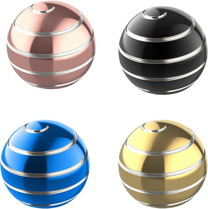 Kinetic Desk Toy Ball, 1.54'' Kinetic Desktop Spinning Toys, Optical Illusion Toys for Anxiety