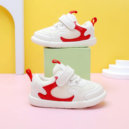 Baby Boy Girl Shoes Infant Non Slip Sneakers Breathable Lightweight Toddler First Walking Shoes 6