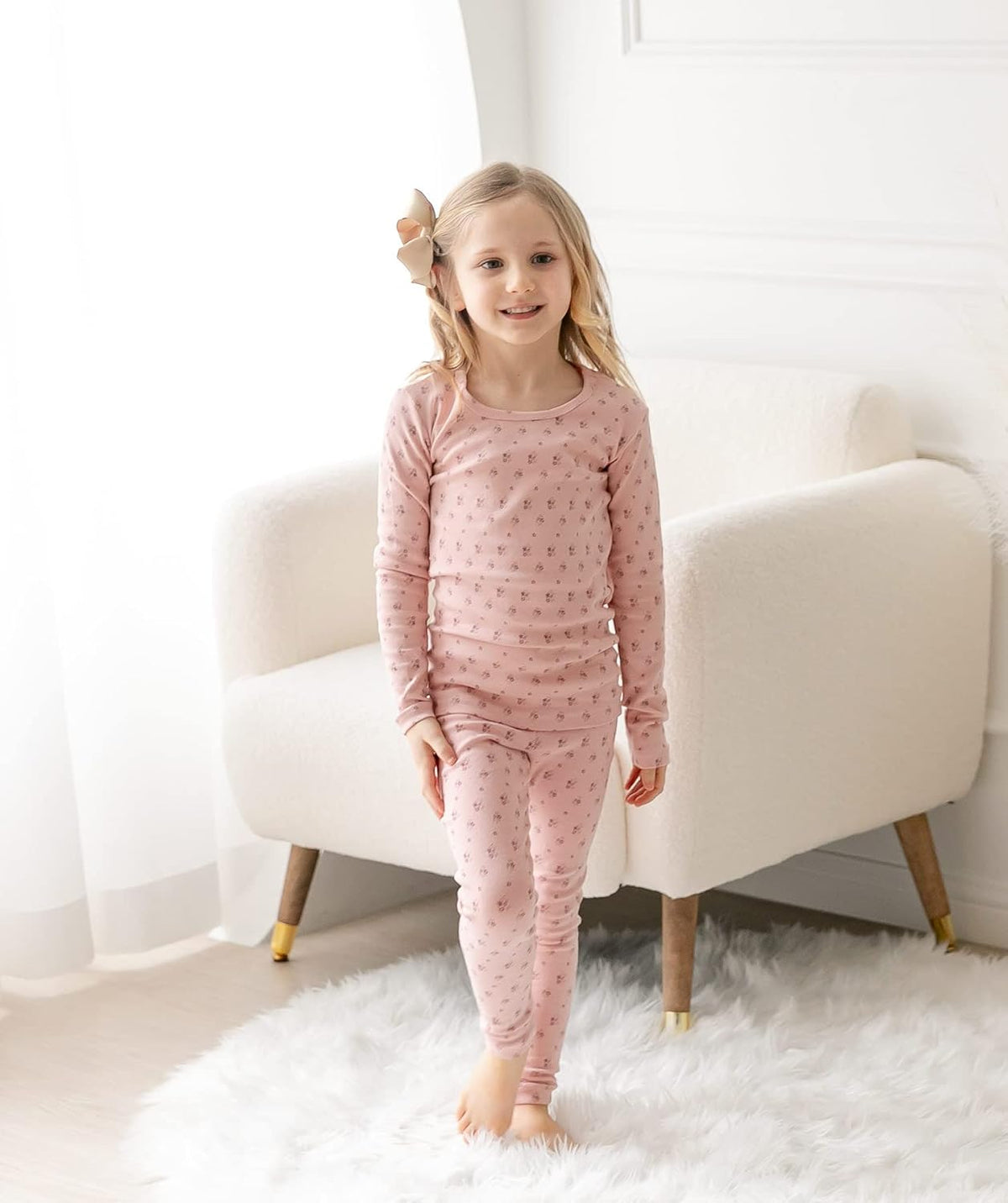 AVAUMA Baby Boys Girls Pajama Set 6M-7T Kids Cute Toddler Snug fit Pattern Design Pjs Cotton