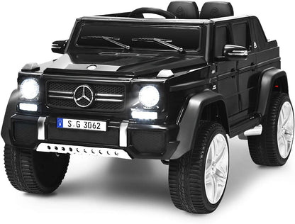Costzon Ride on Car, Licensed Mercedes-Benz Maybach, 12V Battery Powered Vehicle Toy w/ 2 Motors