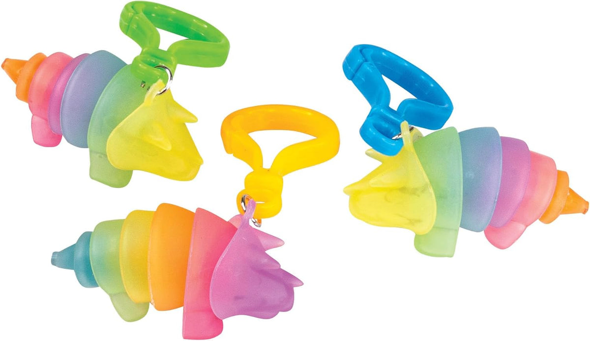 Raymond Geddes Glow in The Dark Dinosaur Fidget Toys (Set of 24) - Fun Toy Dinosaurs - Ideal