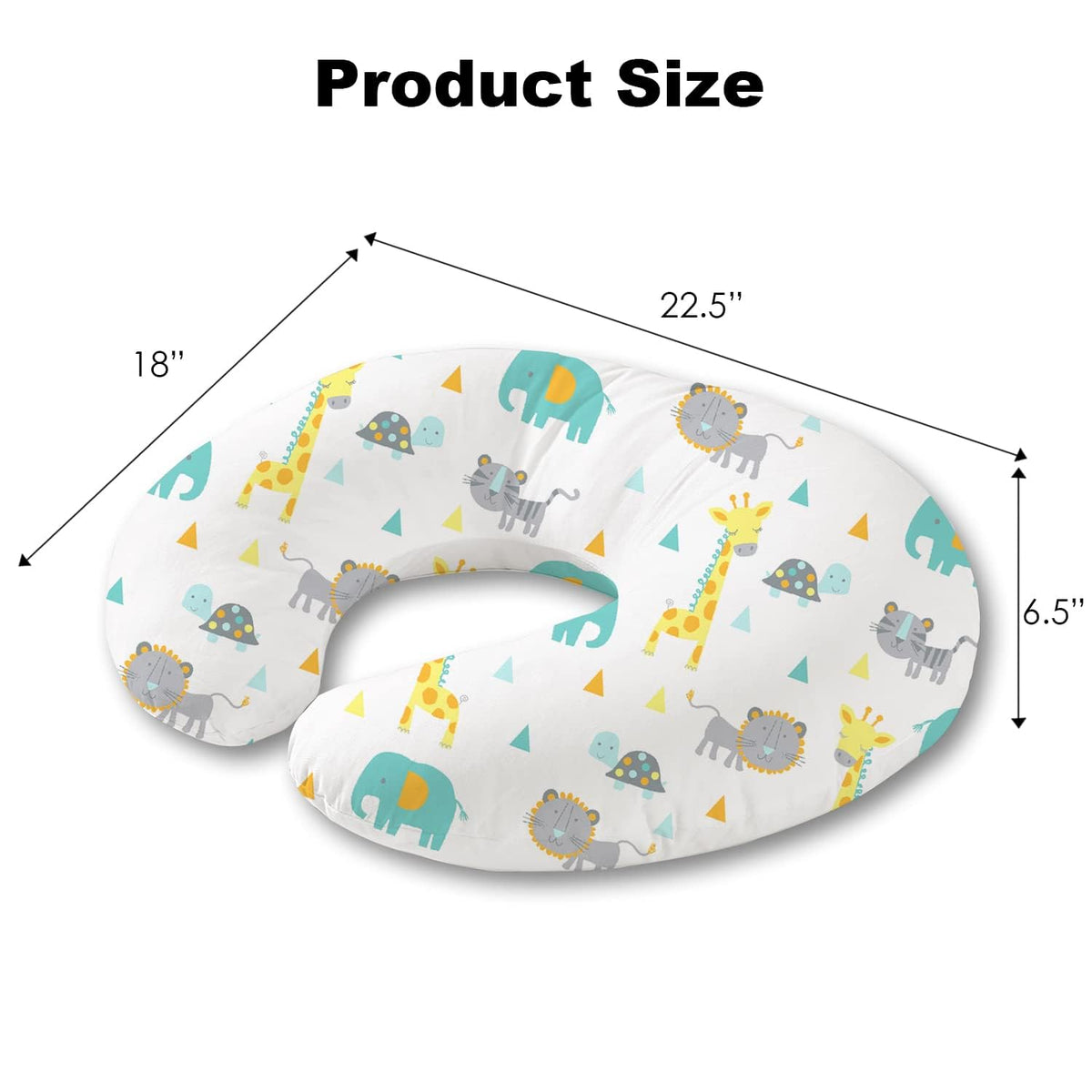 Little Grape Land Nursing Pillow for Infants, Breastfeeding Pillows, Baby Support Pillow for