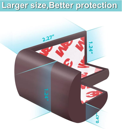 12 Pack Soft Corner Protector Baby Proofing Edge and Corner Guards, Table Corner Protectors for