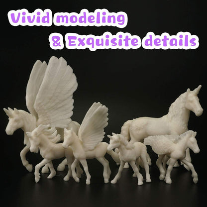 DIY Painting Unicorn Kit Arts and Crafts Set for Kids or Girls Decorate and Drawing 3D Toys for