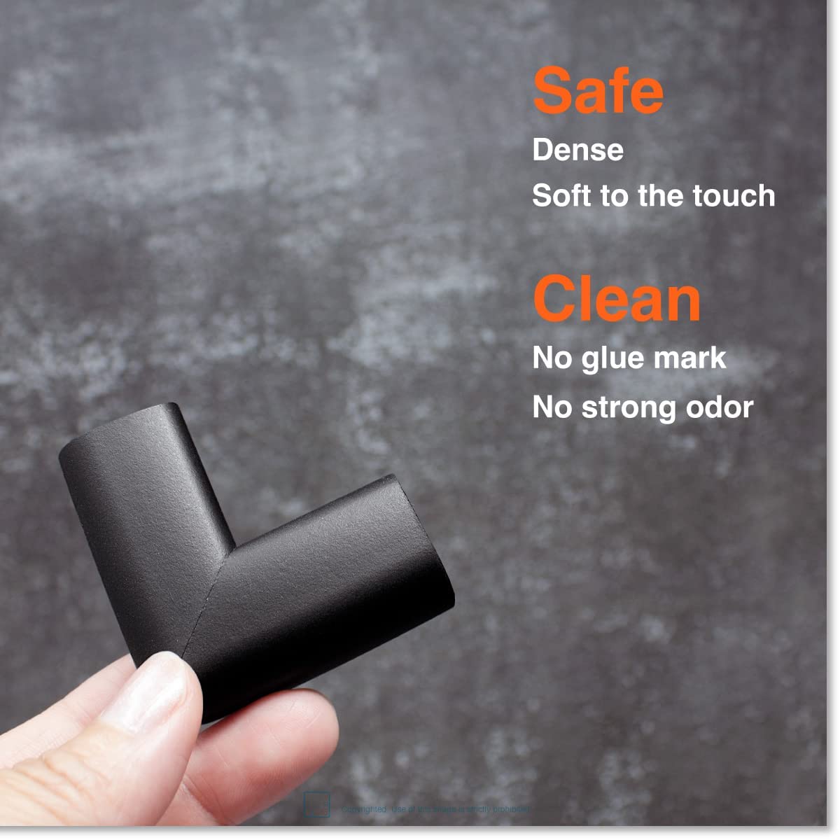Roving Cove Slim-Fit Corner Edge Protector for Baby Proofing (Small 15ft Edge 4 Corners), Furniture