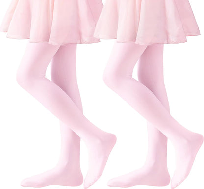 Ballet Tights Girls Dance Tights School Girl Footed Leggings Kids Ultra Soft Pantyhose Stockings