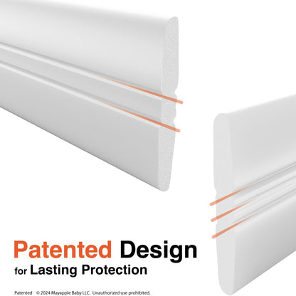 Roving Cove PreFit (Broad) Fireplace Edge Corner Protector (Extra Wide 9ft Edge 2 Corners), Baby