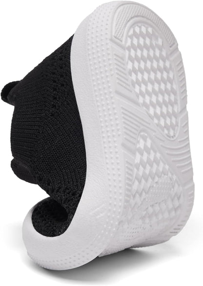 Eashi Baby Boy Girl Non-Skid Indoor Infant Walking Shoes Breathable Warm Elastic Sock Shoes with
