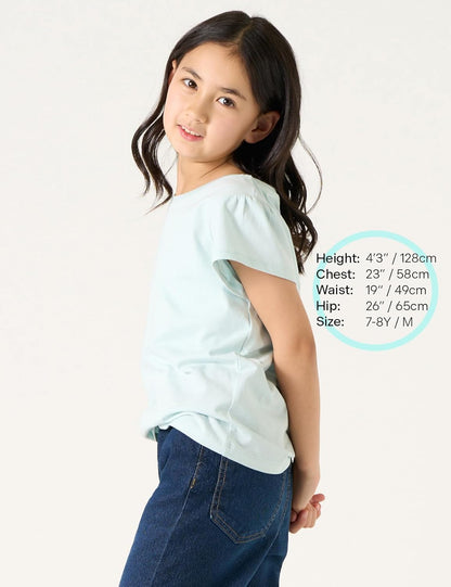 LAPASA Kids T-Shirts Short Sleeve (4 Pack) 100% Cotton Plain Top Tees Boy & Girl Unisex Toddler