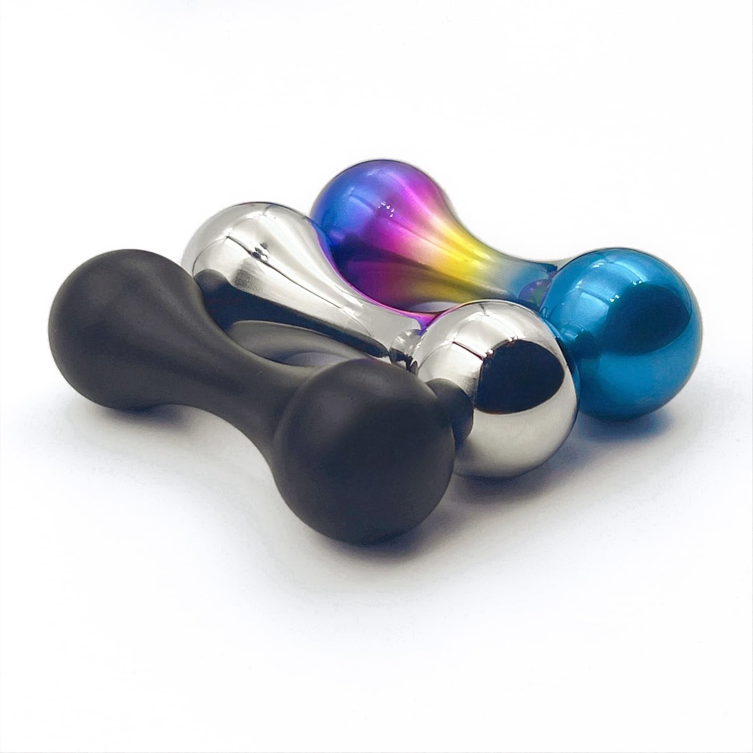 Knucklebone Skill Toys, Small Bone Toys, Made of Metal, Portable EDC Fingers Fidget Toys, Gifts for