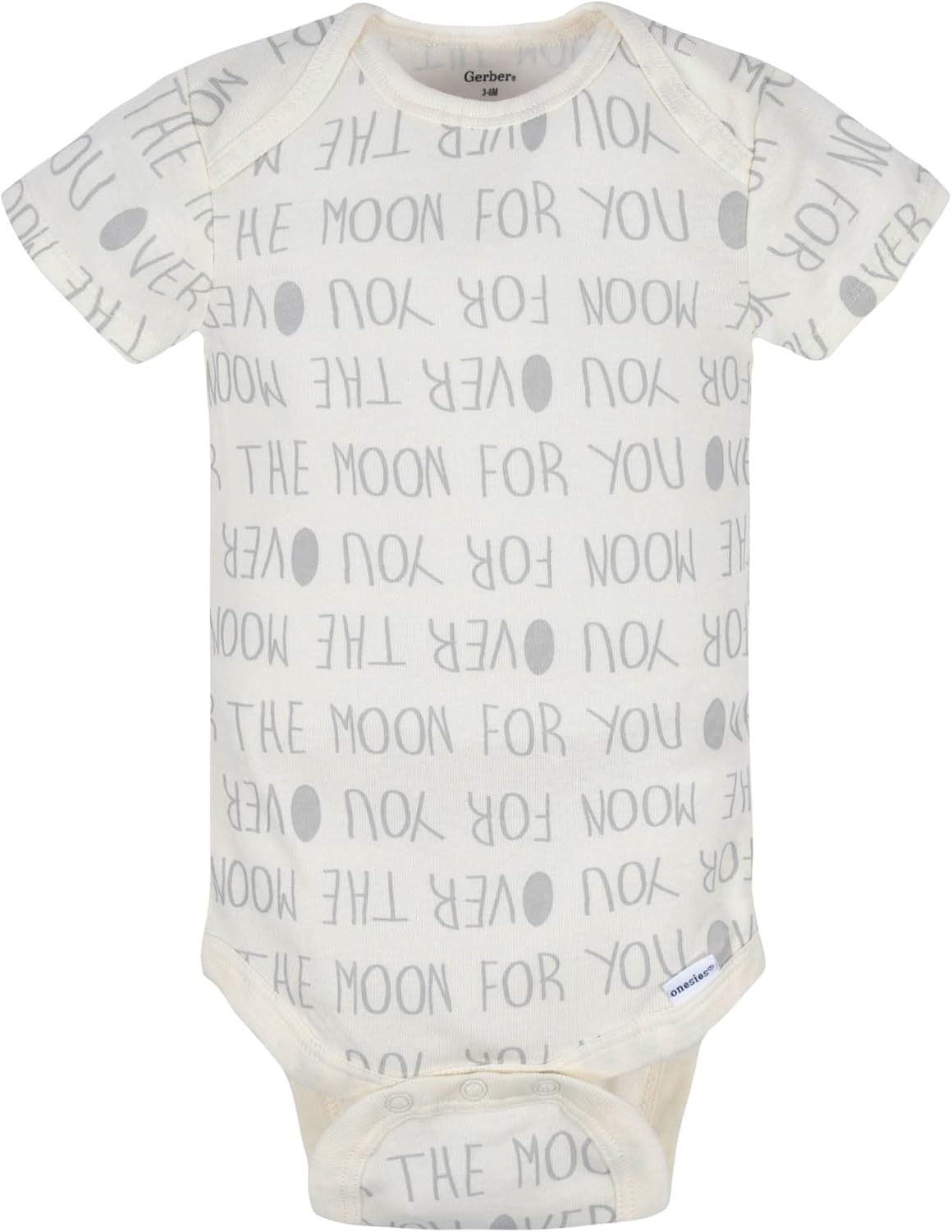 Gerber Baby 8-Pack Short Sleeve Onesie Bodysuits