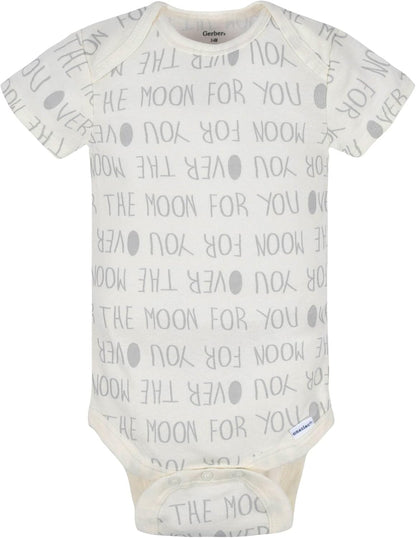 Gerber Baby 8-Pack Short Sleeve Onesie Bodysuits