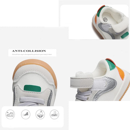 Baby Boy Girl Shoes Infant Non Slip Sneakers Breathable Lightweight Toddler First Walking Shoes 6