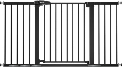 BABELIO 36-57" Extra Wide Baby/Dog Gate, Auto Close for The House, Stairs and Doorways, Pressure