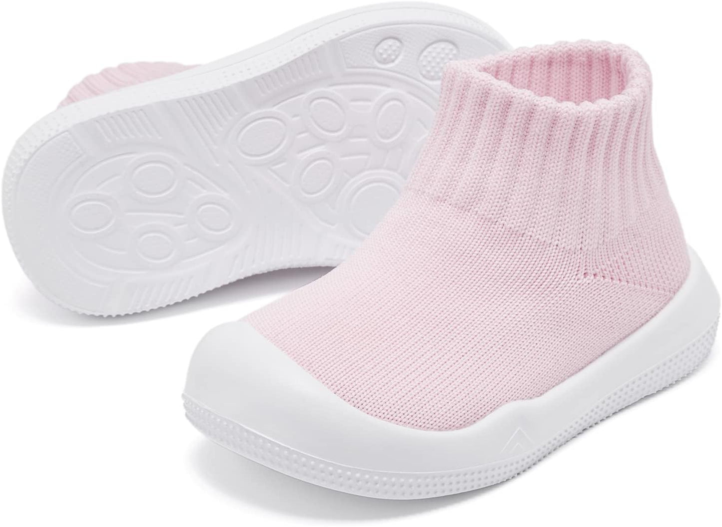 Eashi Baby Boy Girl Non-Skid Indoor Infant Walking Shoes Breathable Warm Elastic Sock Shoes with