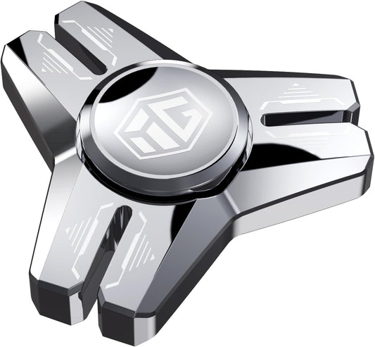 INNÔPLUS Fidget Spinner, Sturdy Stainess Steel Construction Metal Fidget Spinner, Fidget Spinners