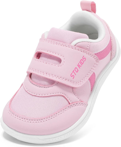 Toddler Wide Toe Box Barefoot Shoes Boys Girls Sneakers Kids Tennis Shoes Preschool Non Slip