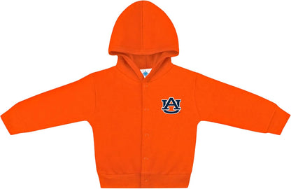 Creative Knitwear College Baby Snap Hooded Jacket - Team Logo, Multiple Colors, for Boys & Girls