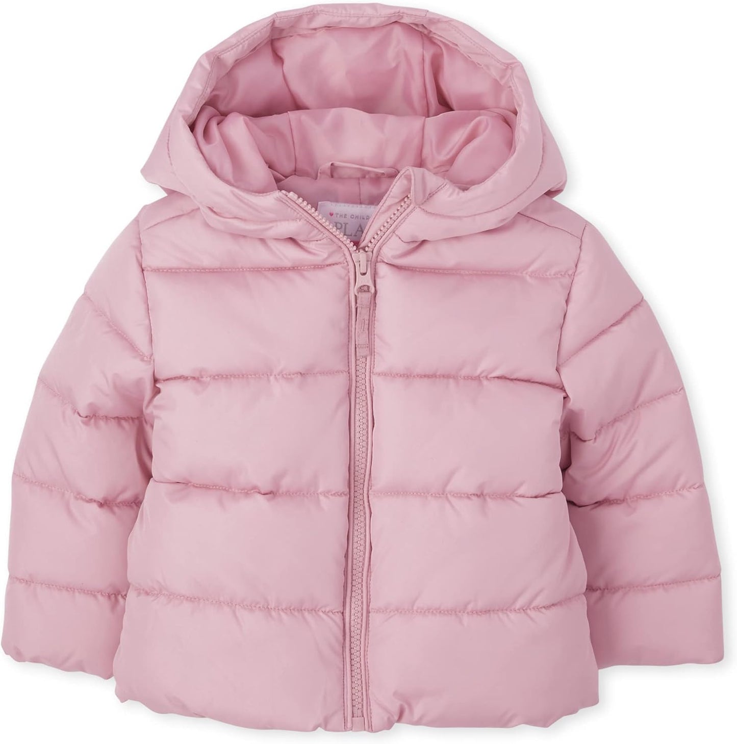 The Children's Place Baby and Toddler Girls' Medium Weight Wind-Resistant, Water-Resistant Puffer