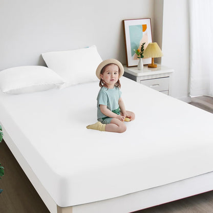 2 Pack King Mattress Protector Waterproof, Noiseless & Soft Coverage King Size Mattress Cover
