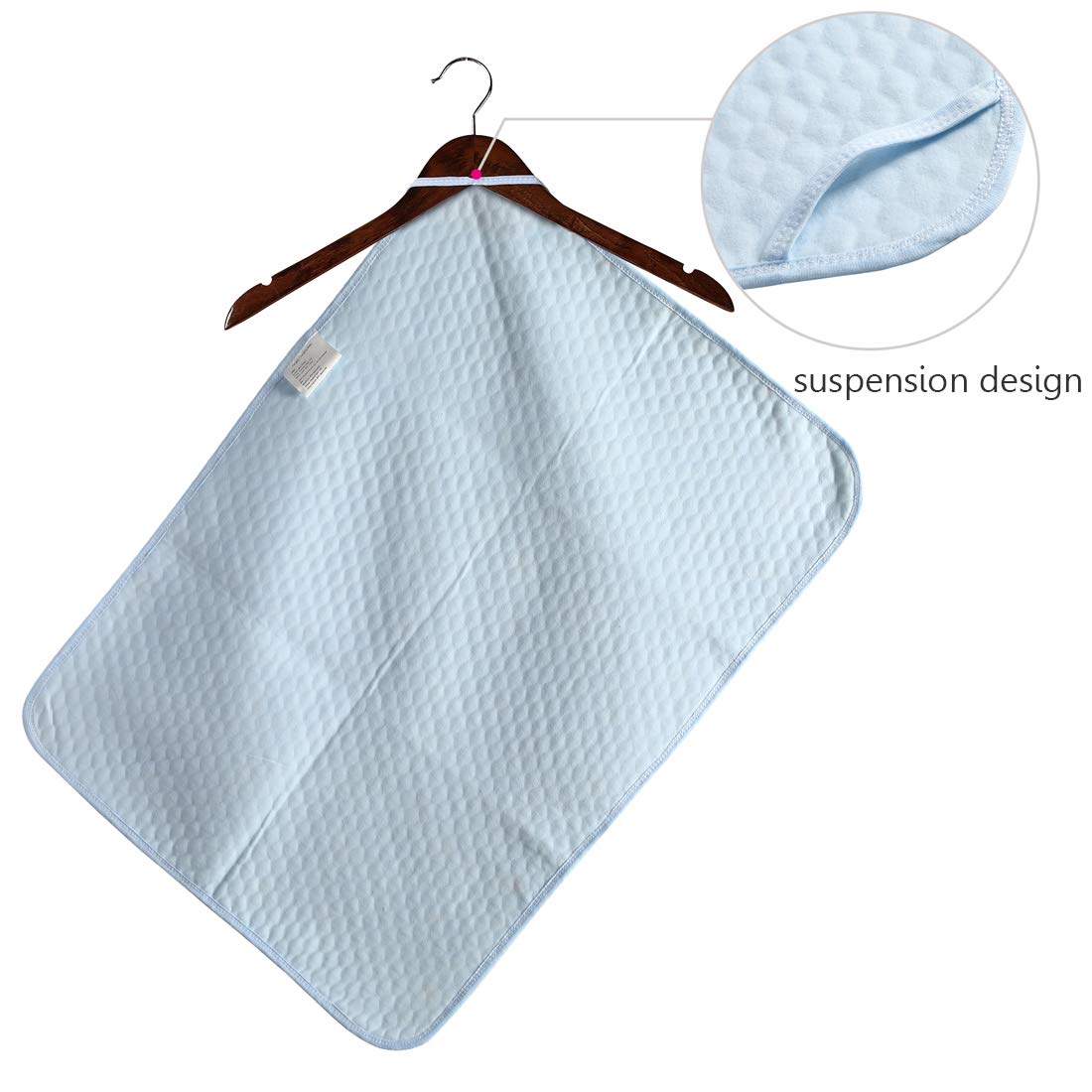 MBJERRY Waterproof Changing Pads Portable - Breathable Leak Proof Mattress Pad Protector Baby