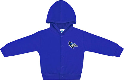 Creative Knitwear College Baby Snap Hooded Jacket - Team Logo, Multiple Colors, for Boys & Girls