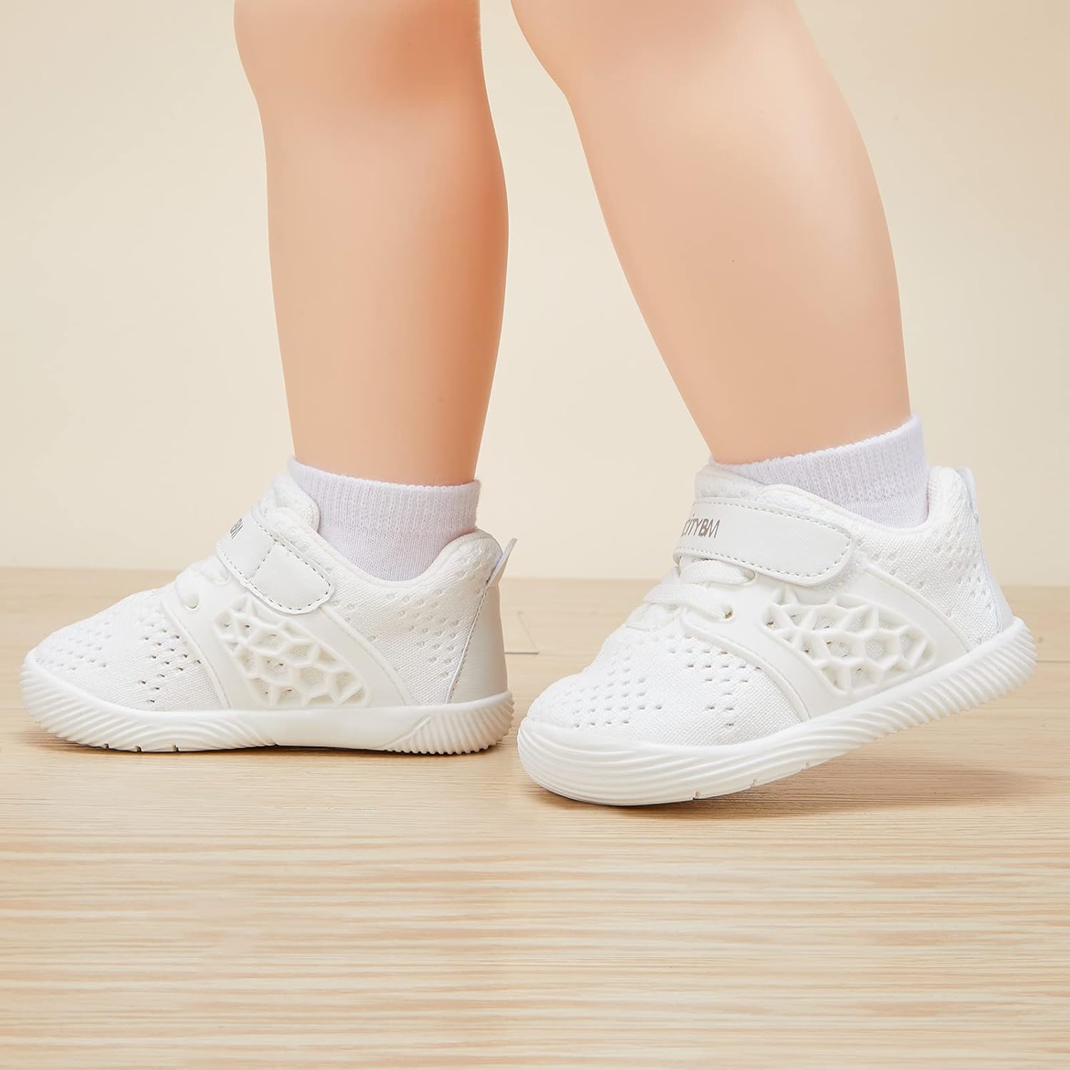 BMCiTYBM Baby Boy Girl Shoes Breathable Mesh Walking Shoes Lightweight Non-Slip Sneakers Infant