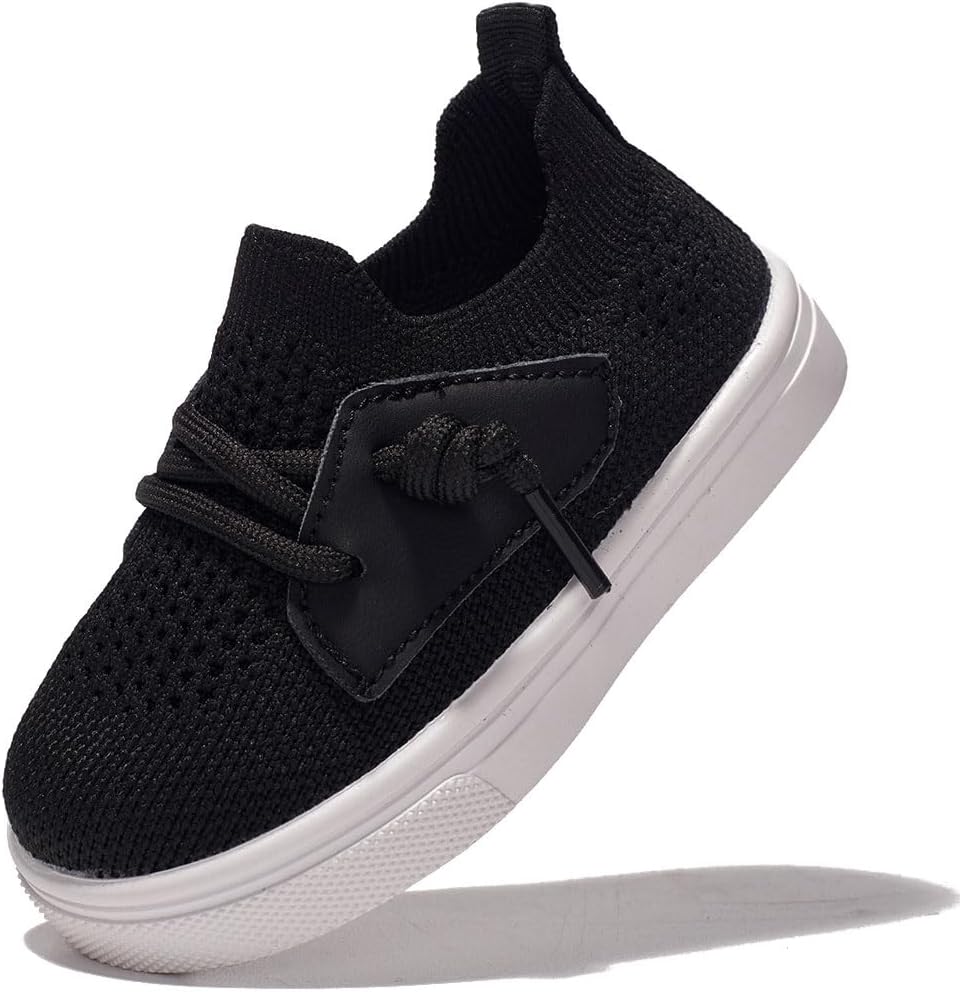 Newsonet Baby Shoes Boys Girls First Walking Breathable Non Slip Walker Sneakers Soft Sole 6 9 12