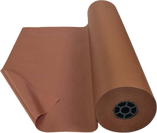 Colorations Prima-Color Fade-Resistant Paper Rolls, Brown, Arts and Crafts, 48" x 60' , Drawing
