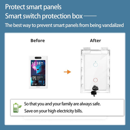 Switch Cover,Baby Proof Light Outlet Covers,Child Safety Switch Plate Guard,Wall Plug Box,Kids