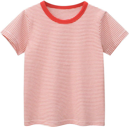 Boys' 4-Pack Excavator Short Sleeve Crewneck T-Shirts Top Tee Size 2-7 Years Toddler Boys' Value