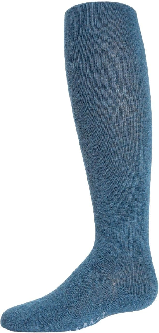 MeMoi Soft Pima Cotton Tights for Girls, Soft and Lightweight Opaque Tights for girls - Sizes 8 to