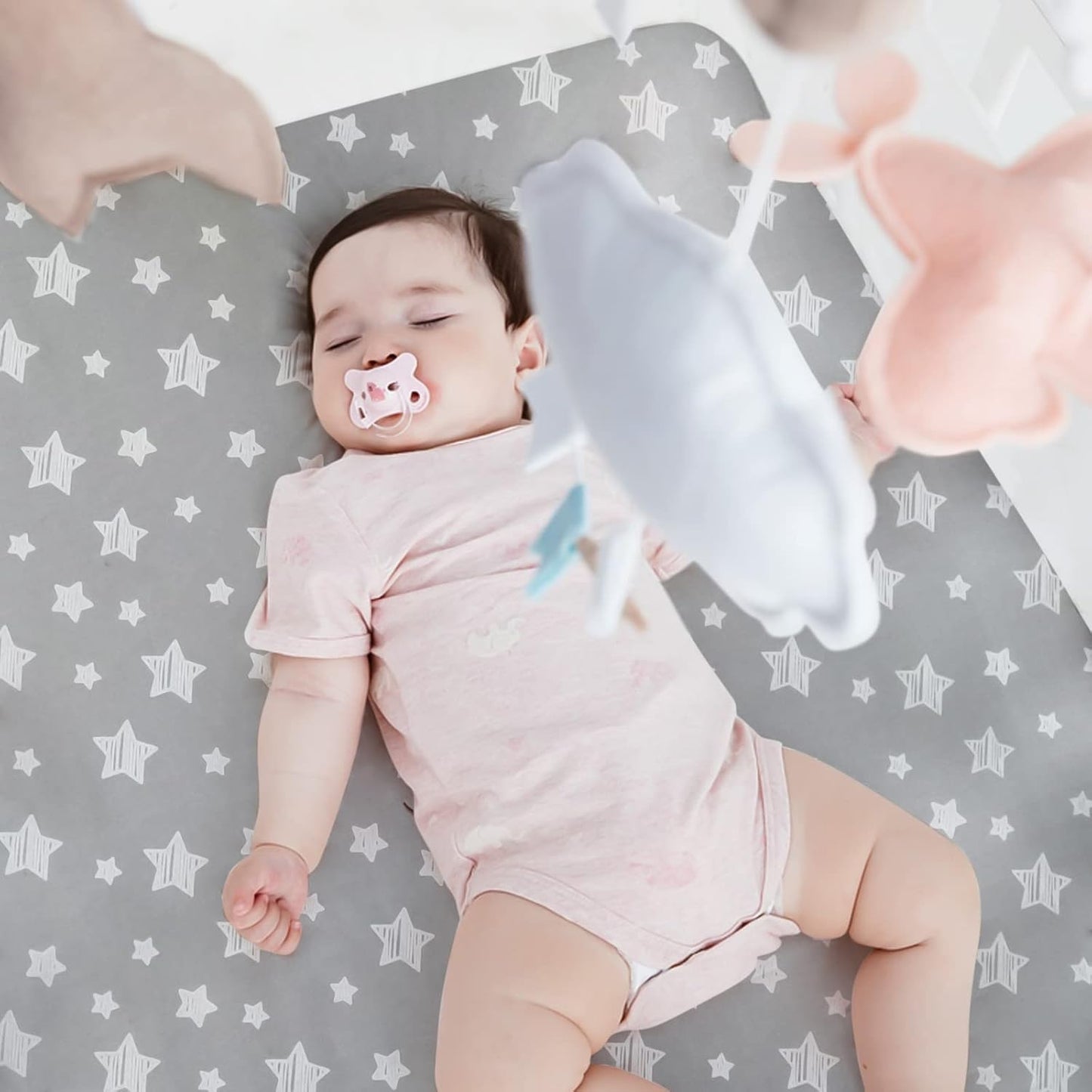 Crib Sheets 4 Pack, Fitted Crib Sheets for Standard Size Crib and Toddler Mattresses, Soft and