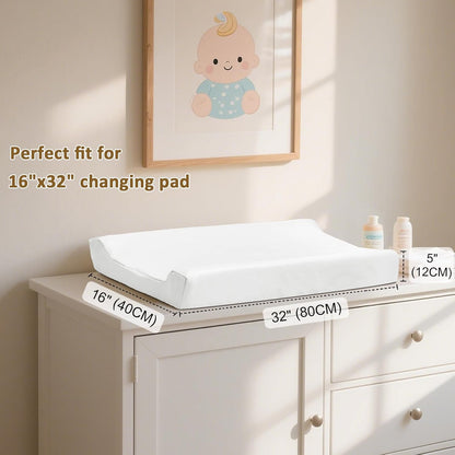 Owlowla Changing Pad Cover,Waterproof Changing Pad Covers-Soft Leather Diaper Changing Table