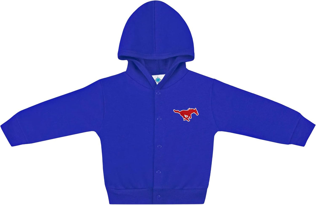 Creative Knitwear College Baby Snap Hooded Jacket - Team Logo, Multiple Colors, for Boys & Girls