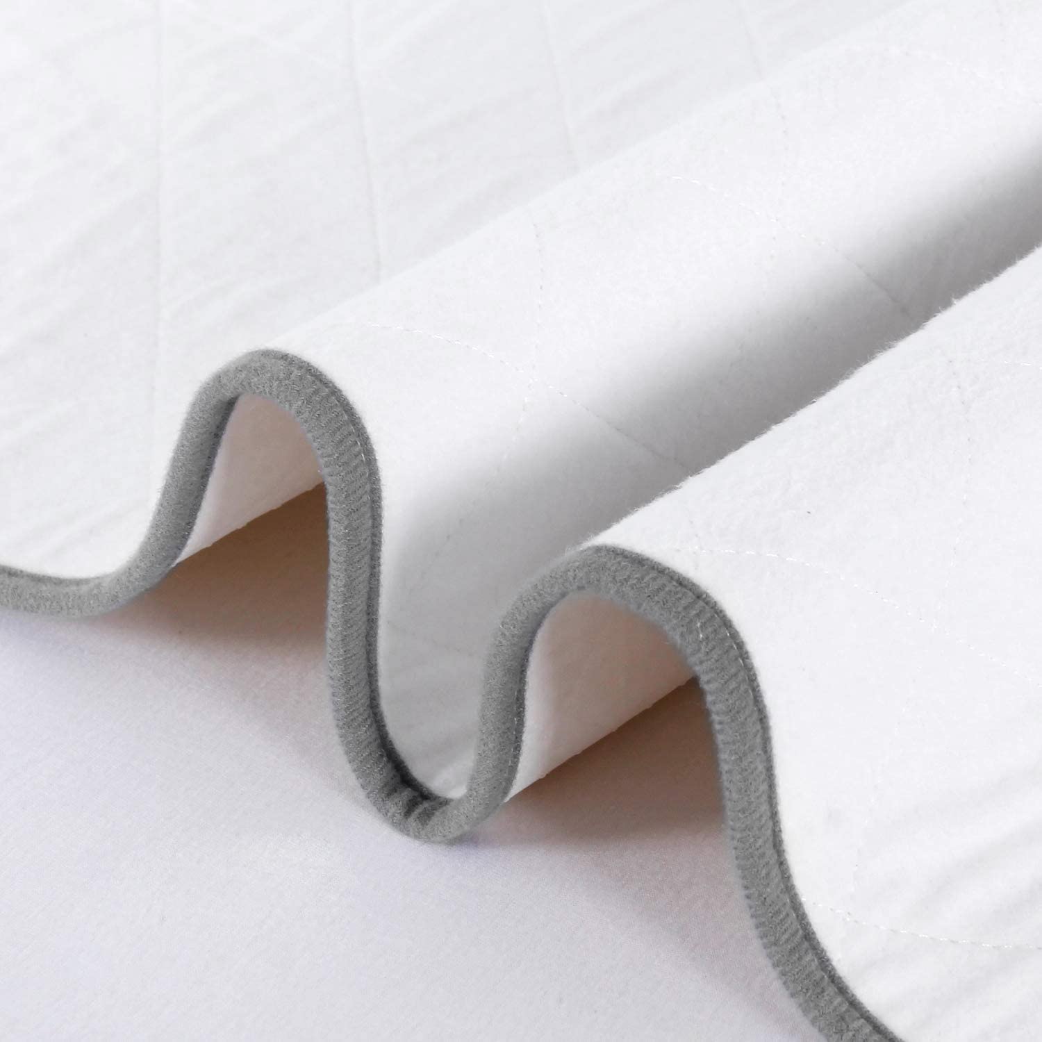 Waterproof Crib Mattress Protector 27" x 38", Non-Slip & Sturdy Mattress Pad Mat, 4 Layers