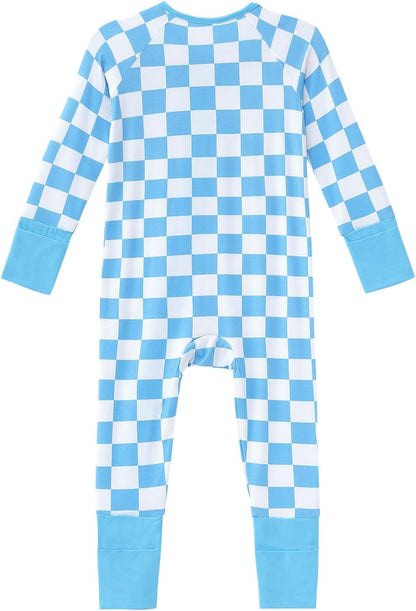 Baby Viscose from Bamboo Pajamas - Infant Boys Girls Footless Zippy Pjs Sleep 'N Play Clothes - One