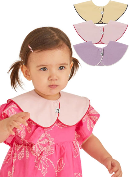 Konny Baby Bibs 5-Pack, 360 ° Rotate, Soft and Absorbent Bandana Drooling for Boys Girls baby