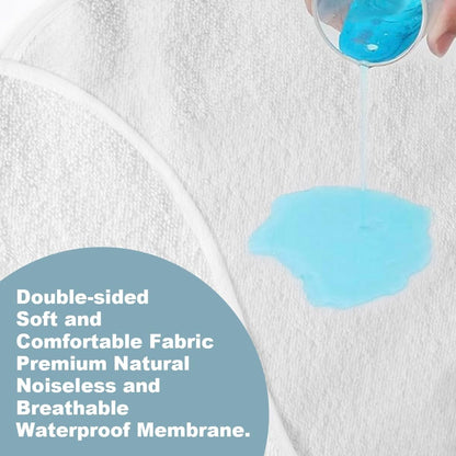 Thicker 4-Pack Waterproof Changing Pad Liners - Ultra Soft & Absorbent for Baby, Fits Keekaroo