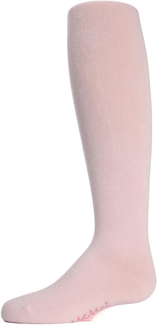 MeMoi Soft Pima Cotton Tights for Girls, Soft and Lightweight Opaque Tights for girls - Sizes 8 to