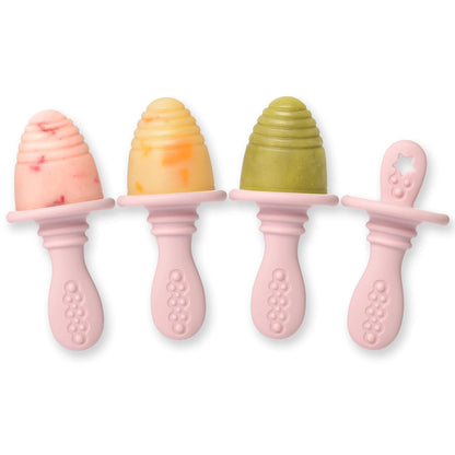 PrimaStella Silicone Petite Pops - Baby Popsicle Mold - BPA Free - Dishwasher Safe - 4 months+